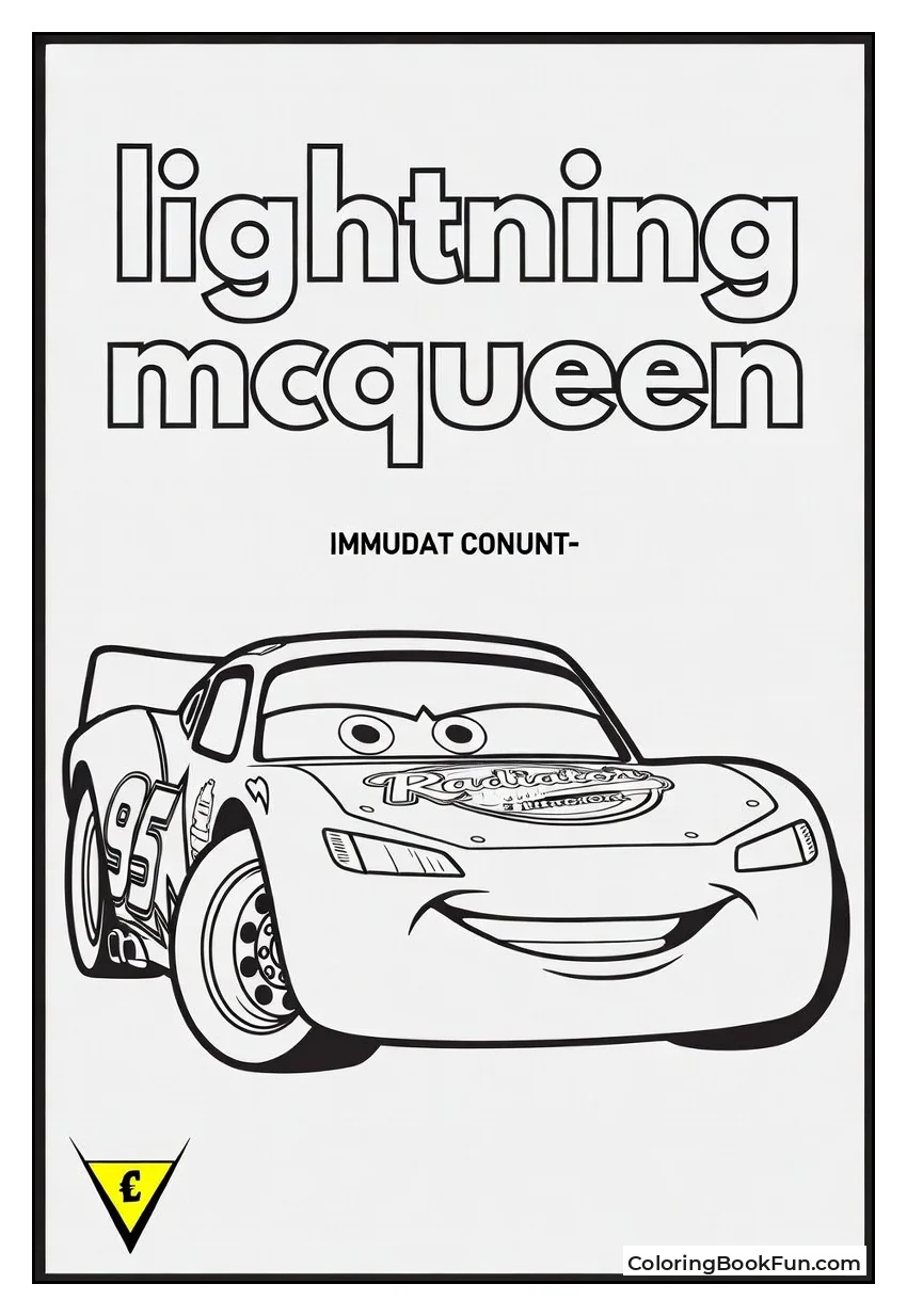 Neon Glows on McQueen's Paint