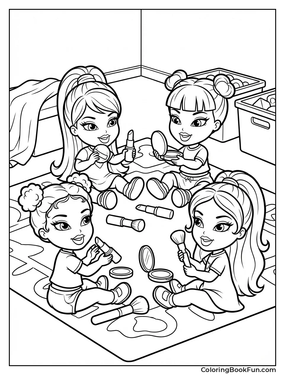 Lil' Bratz Play Makeup