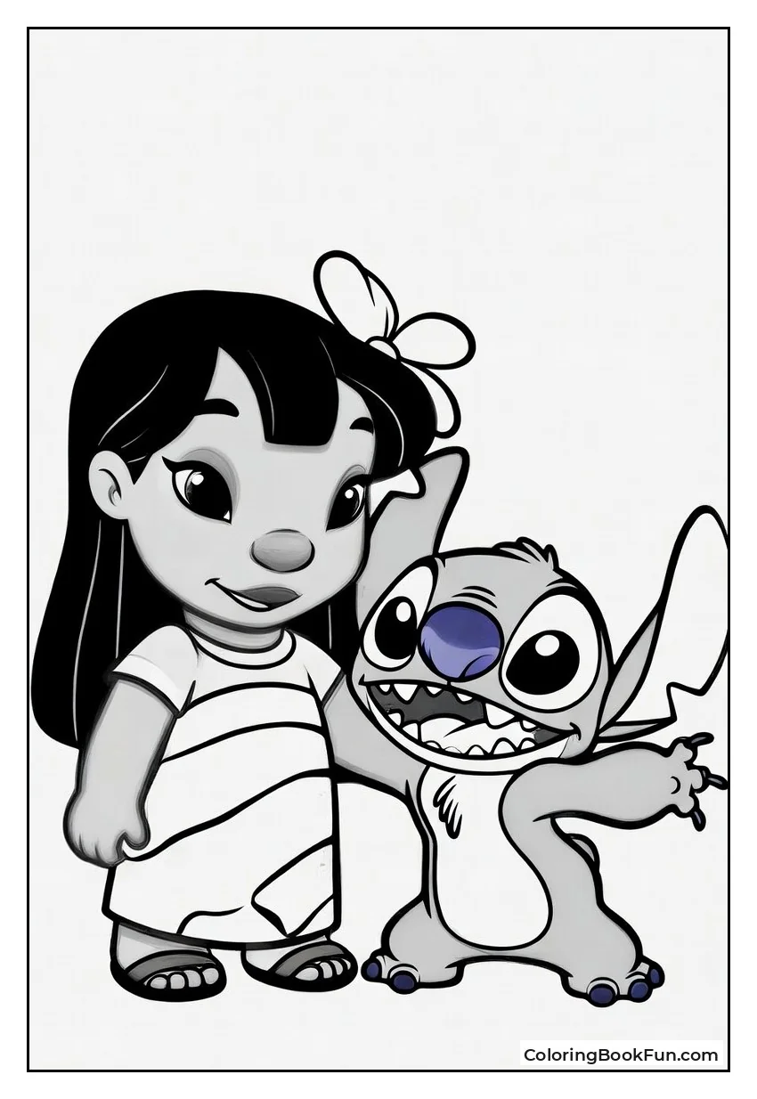 Chibi Lilo and Stitch Play