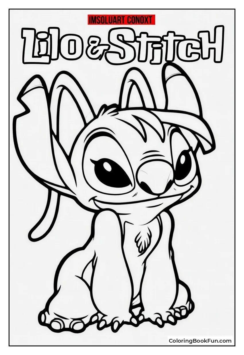 Angel Strikes Sassy Pose