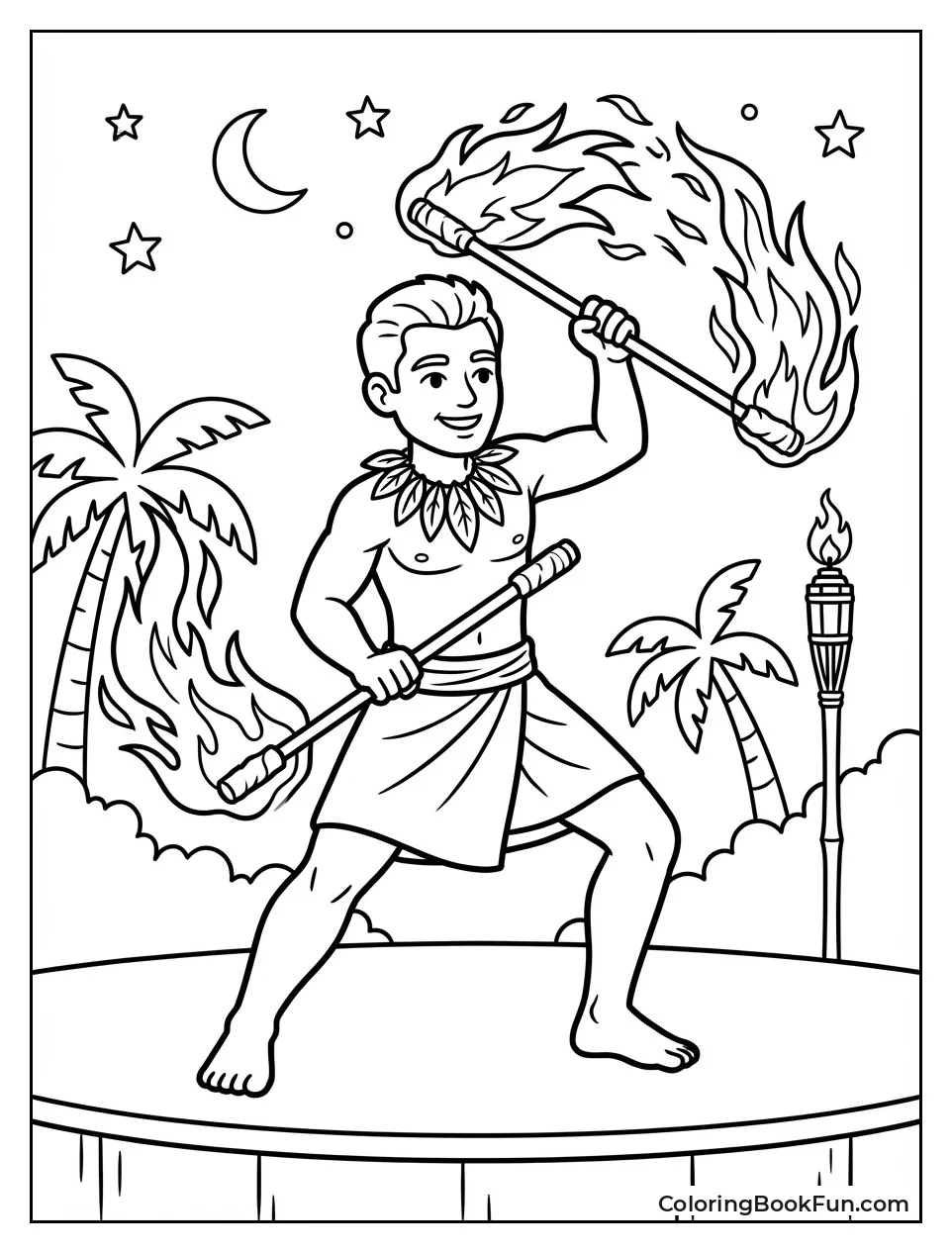 David Dances with Fire