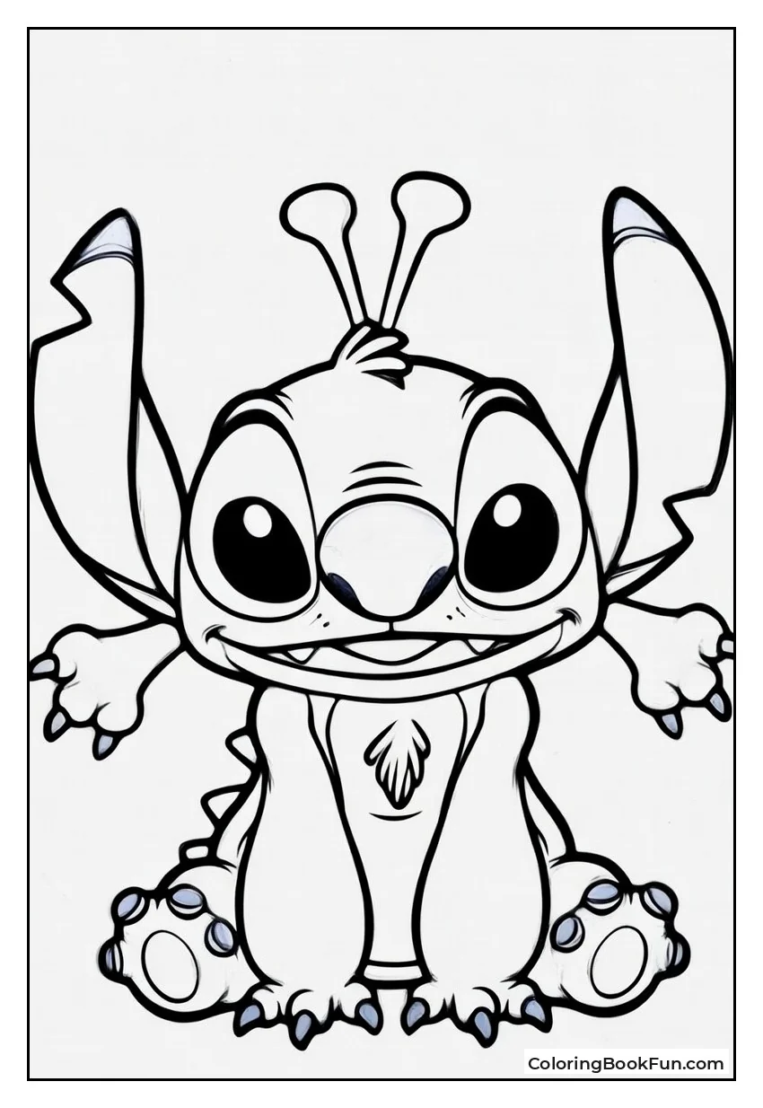 Stitch Reveals Extra Arms