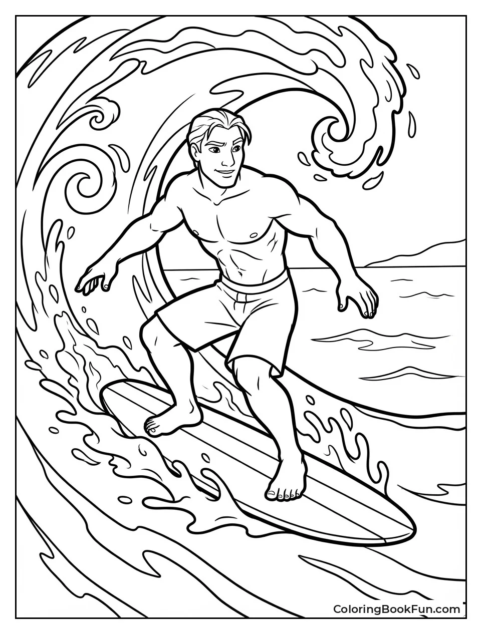 David Shreds Ocean Waves