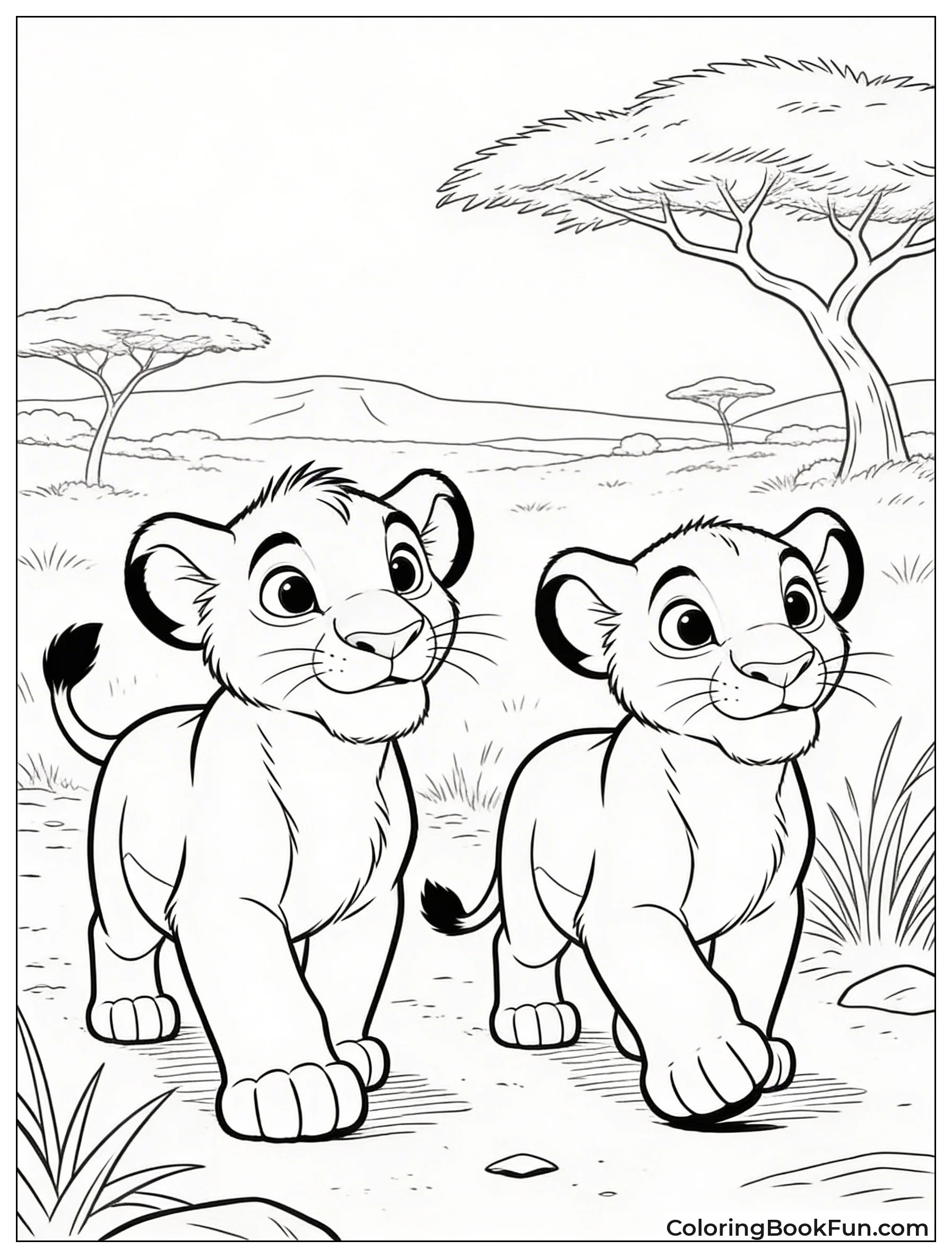 Kovu Kiara Explore Savanna