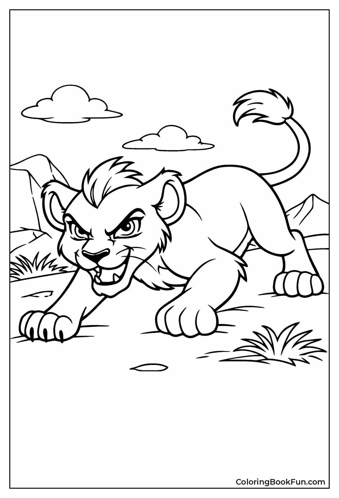 Tough Vitani Poses Ready