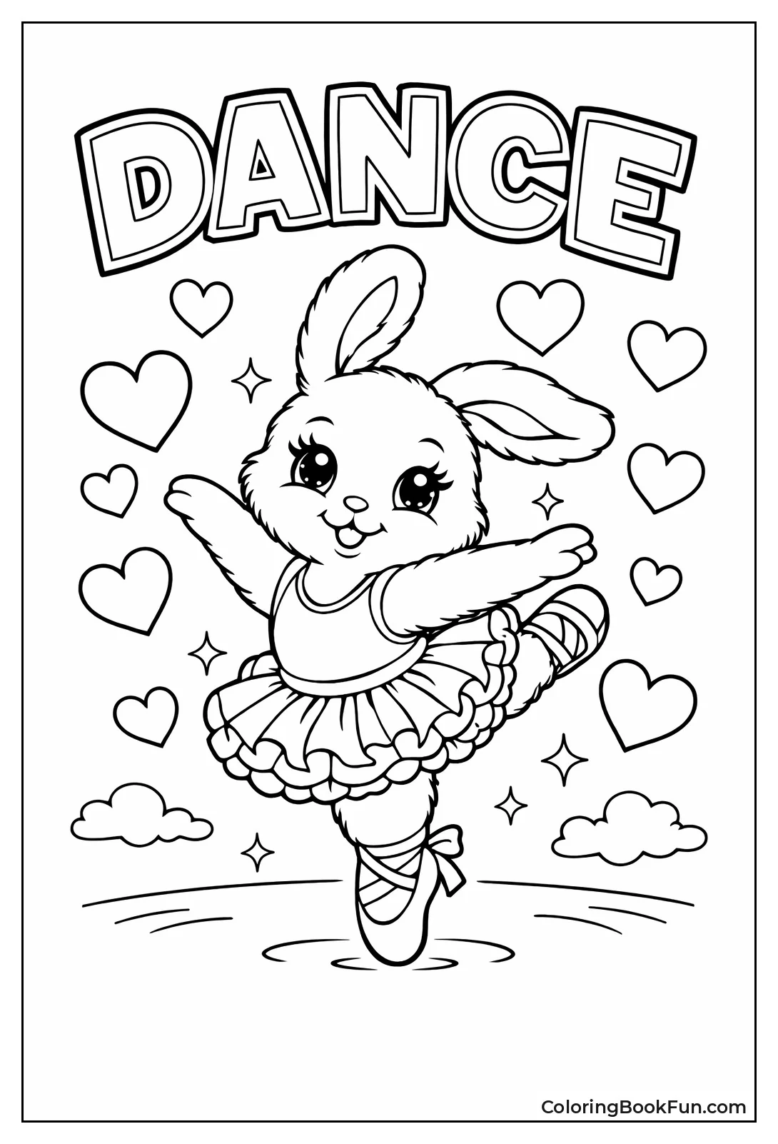 Ballerina Bunny Dances