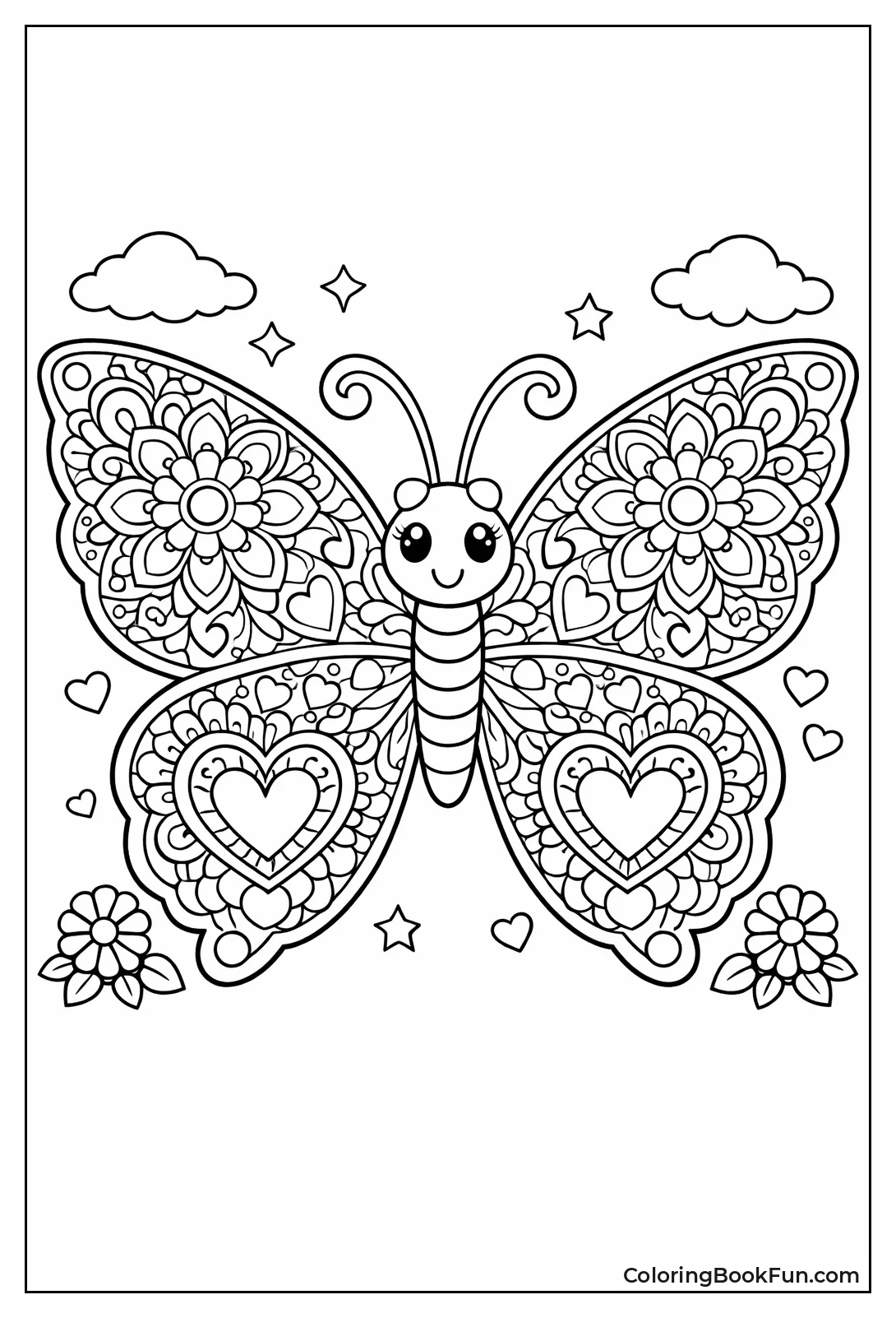 Butterfly Wings Mandala