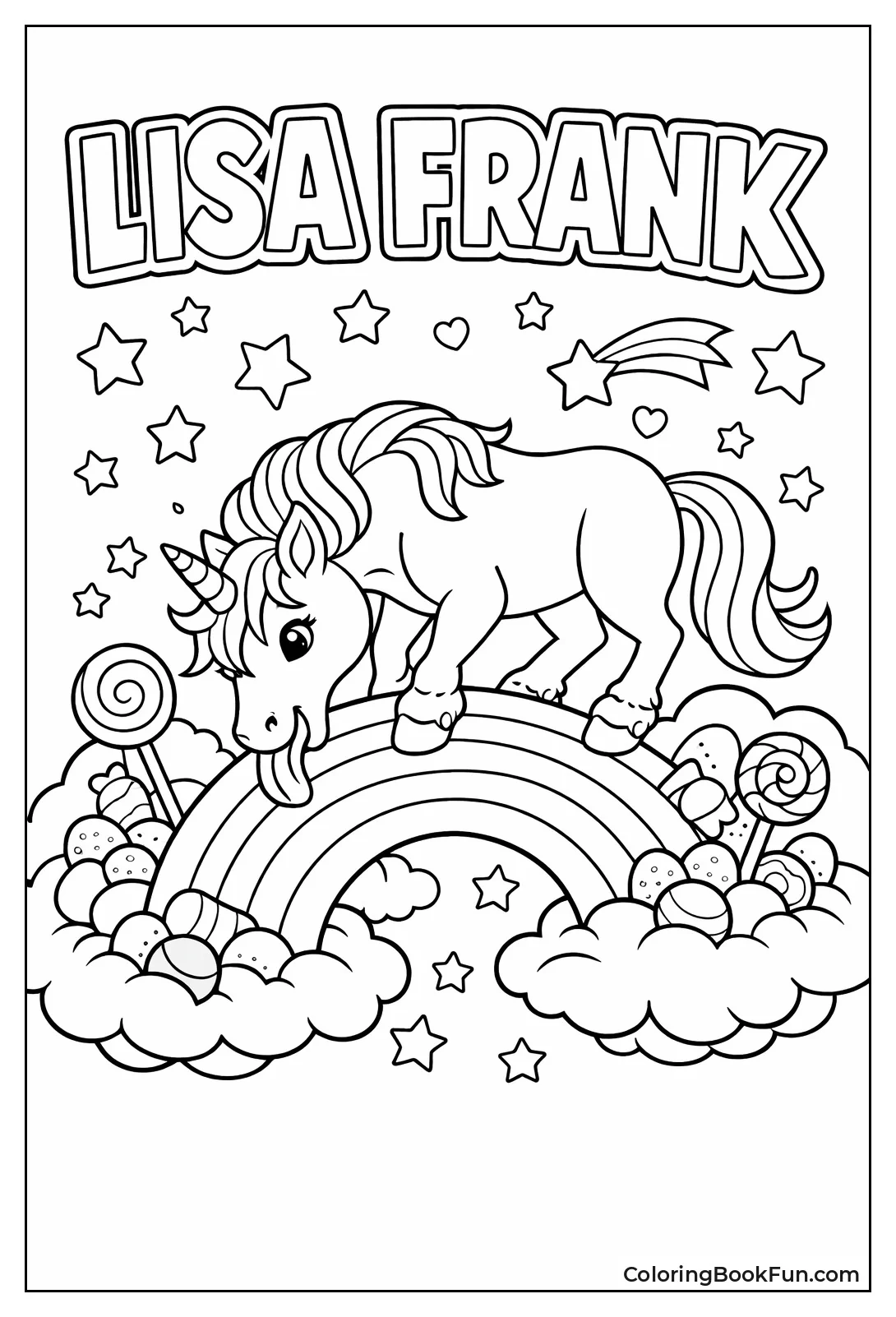 Unicorn Munching Rainbow