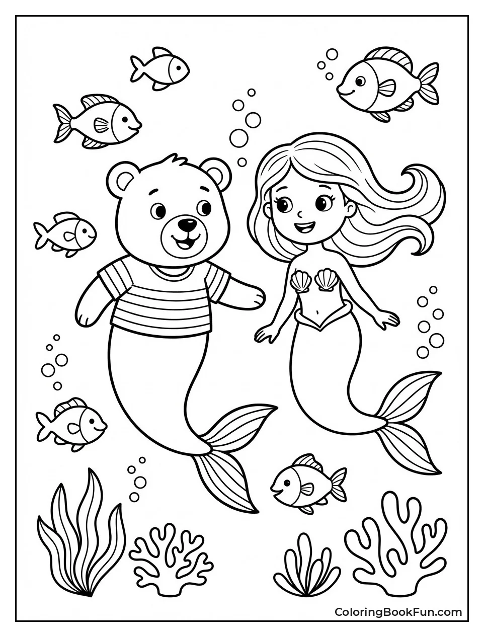 Little Bear Mermaid
