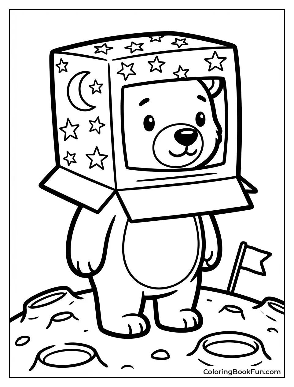 Little Bear Explores Moon