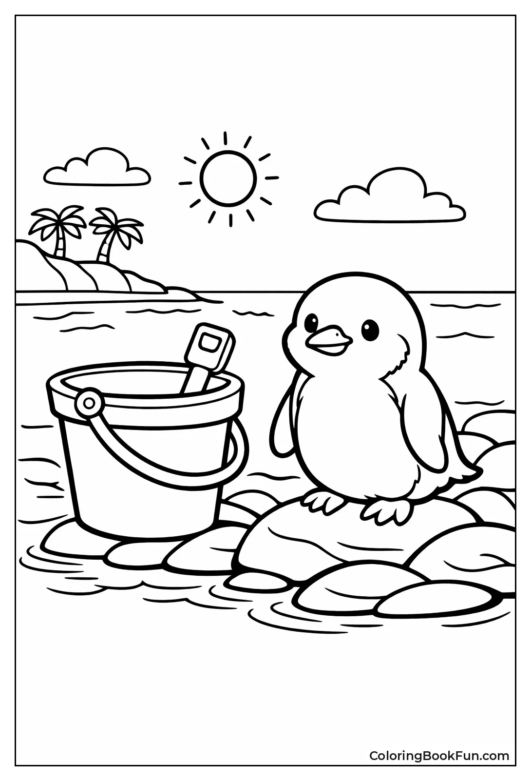 Tiny Little Blue Penguin