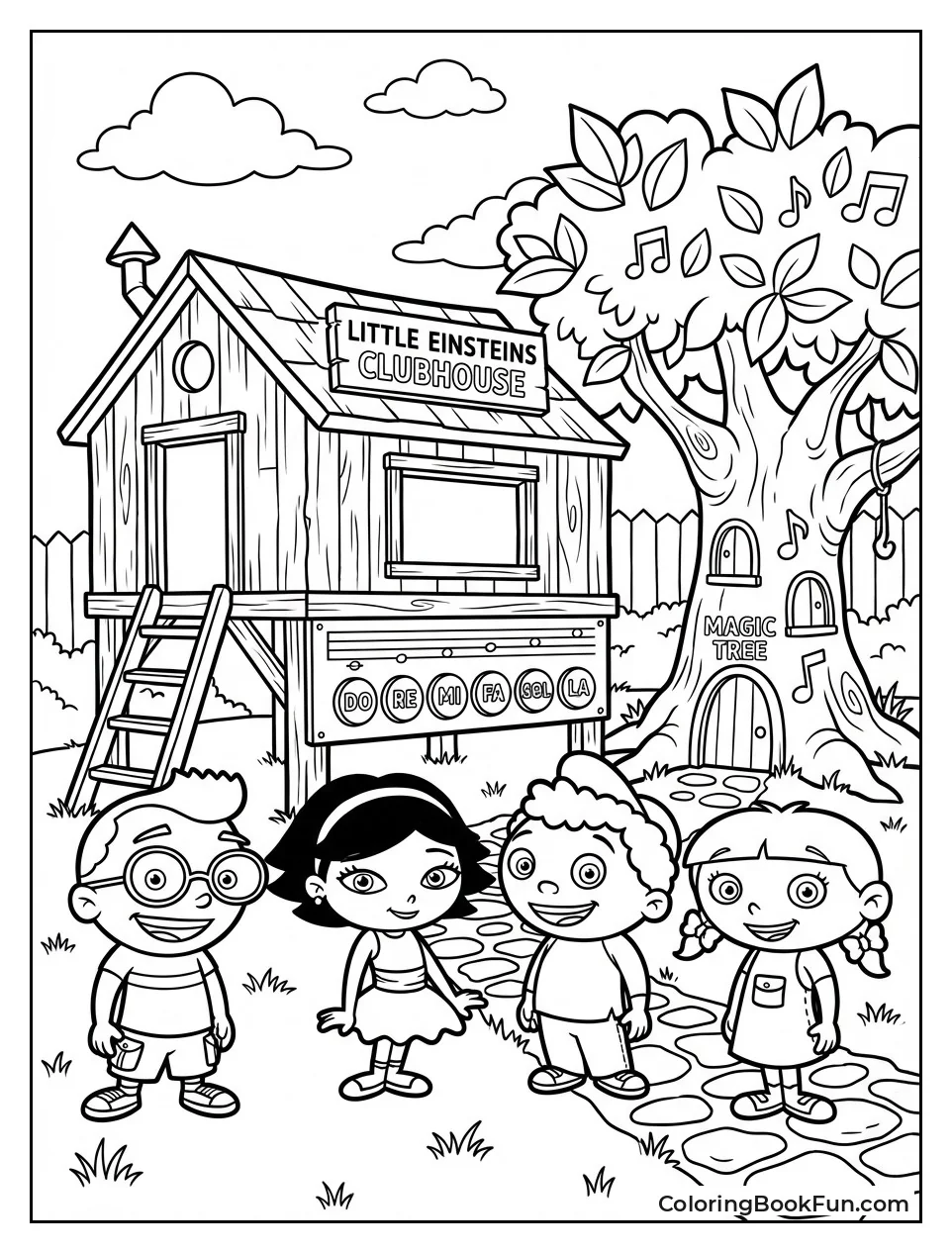 Cozy Clubhouse Treehouse