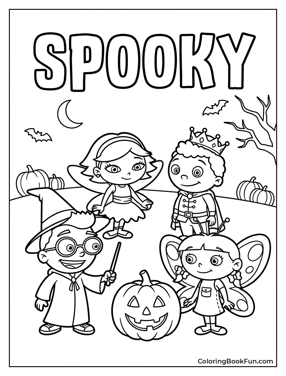 Team in Halloween Costumes