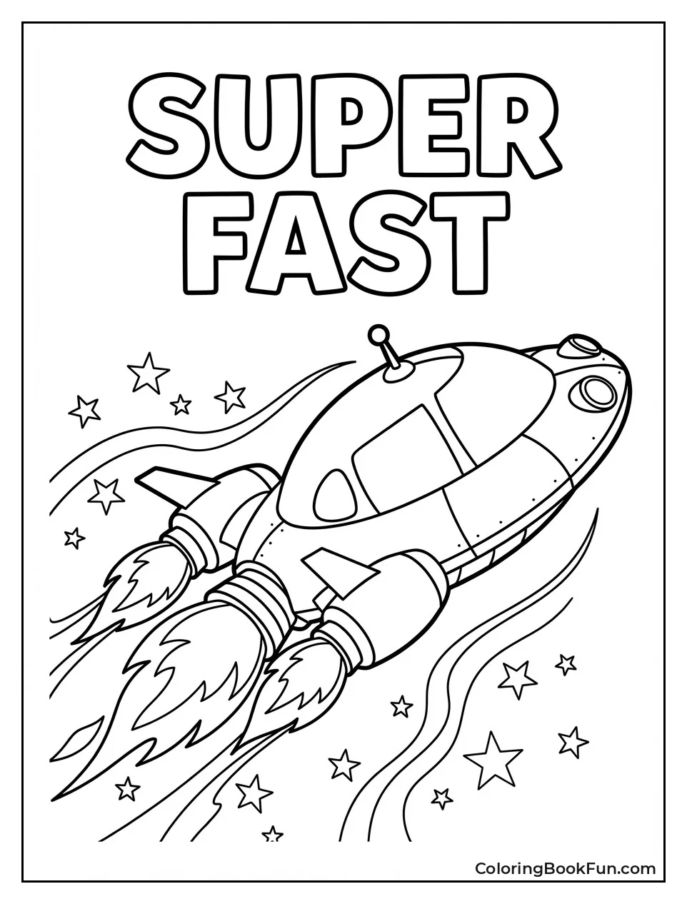 Rocket Zooms in Fast Mode