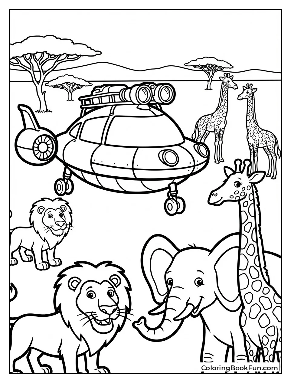 Rocket Safari with Animals