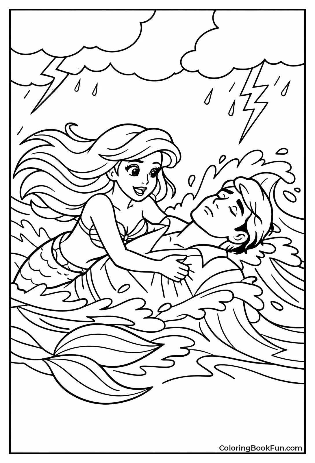 Ariel Rescues Eric