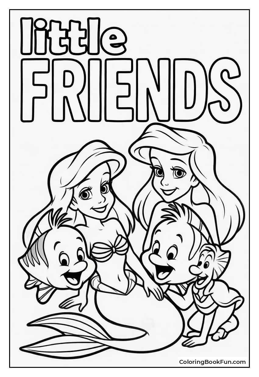 Ariel Laughs with Friends