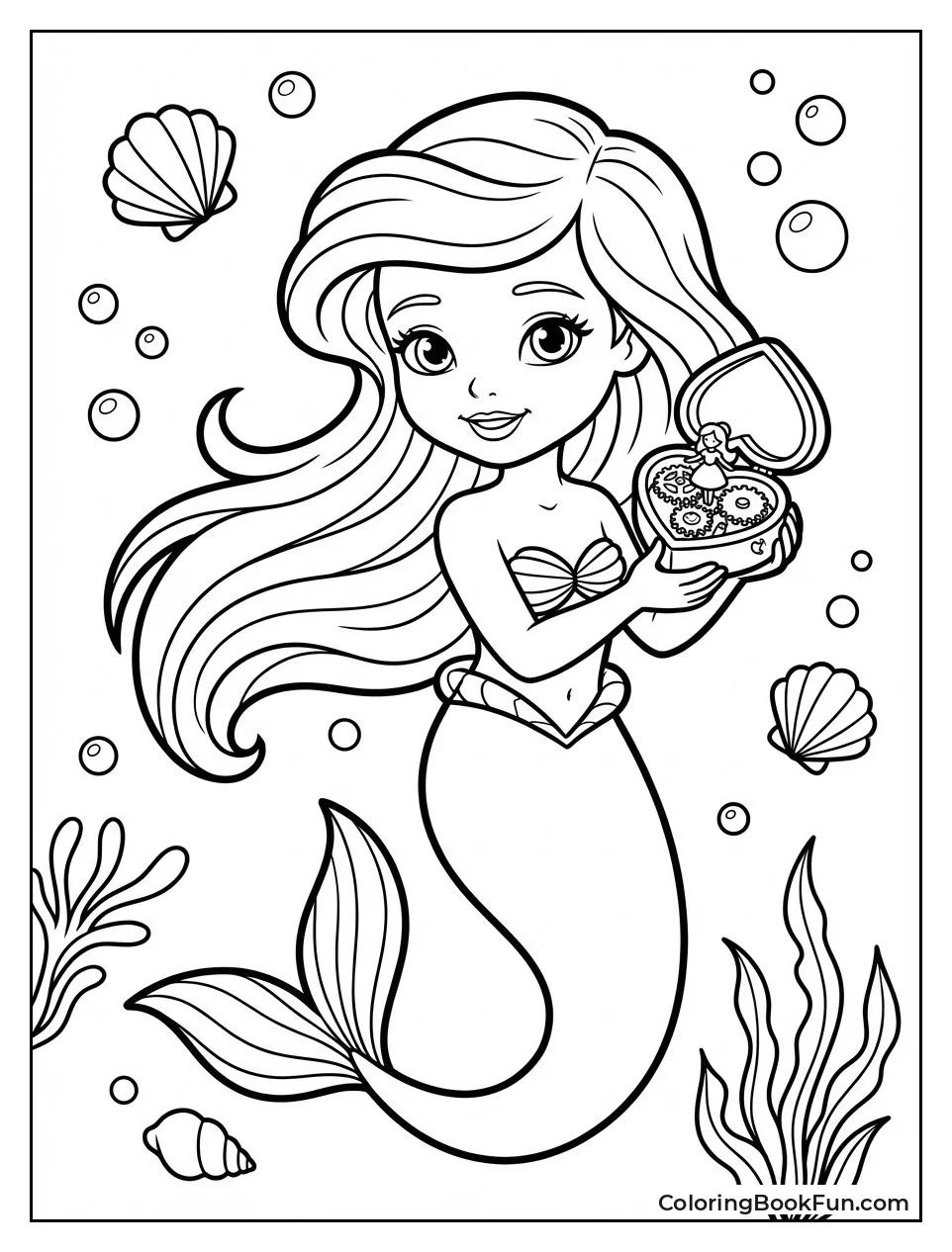 Ariel Holds Music Box