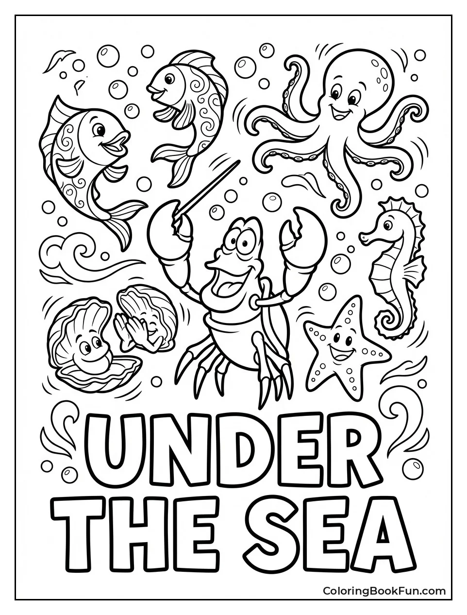 Creatures Dance at Sea Party