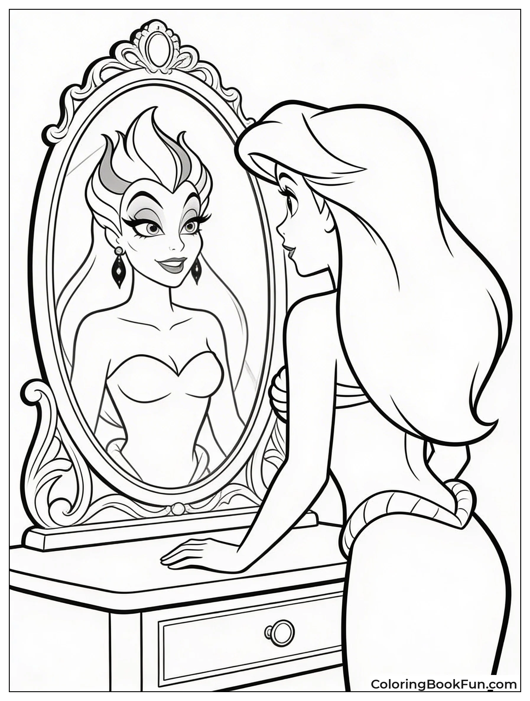 Vanessa Sees Ursula Reflection