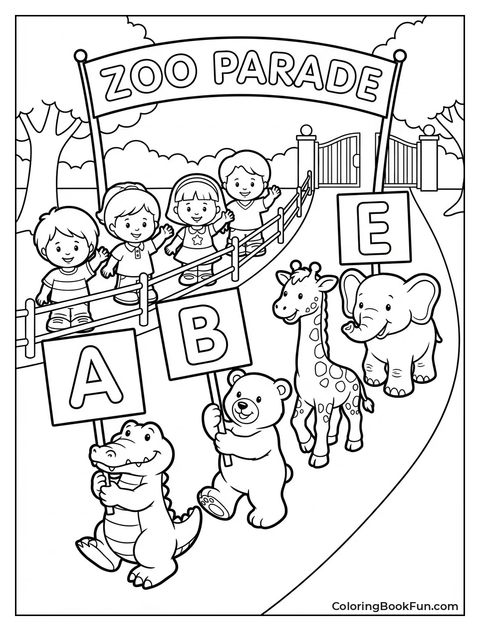 Alphabet Animals March