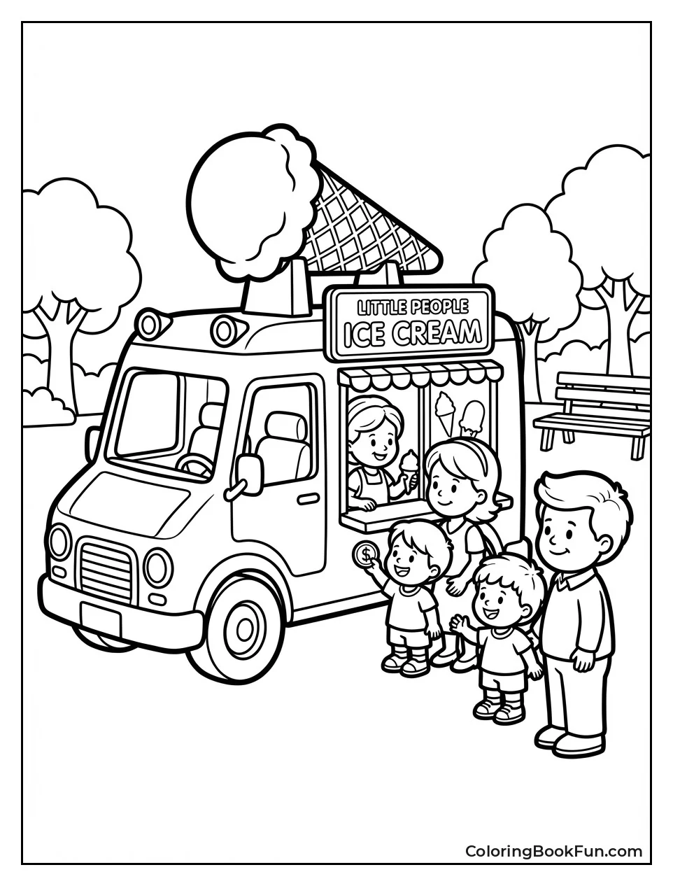 Kids Buy Ice Cream