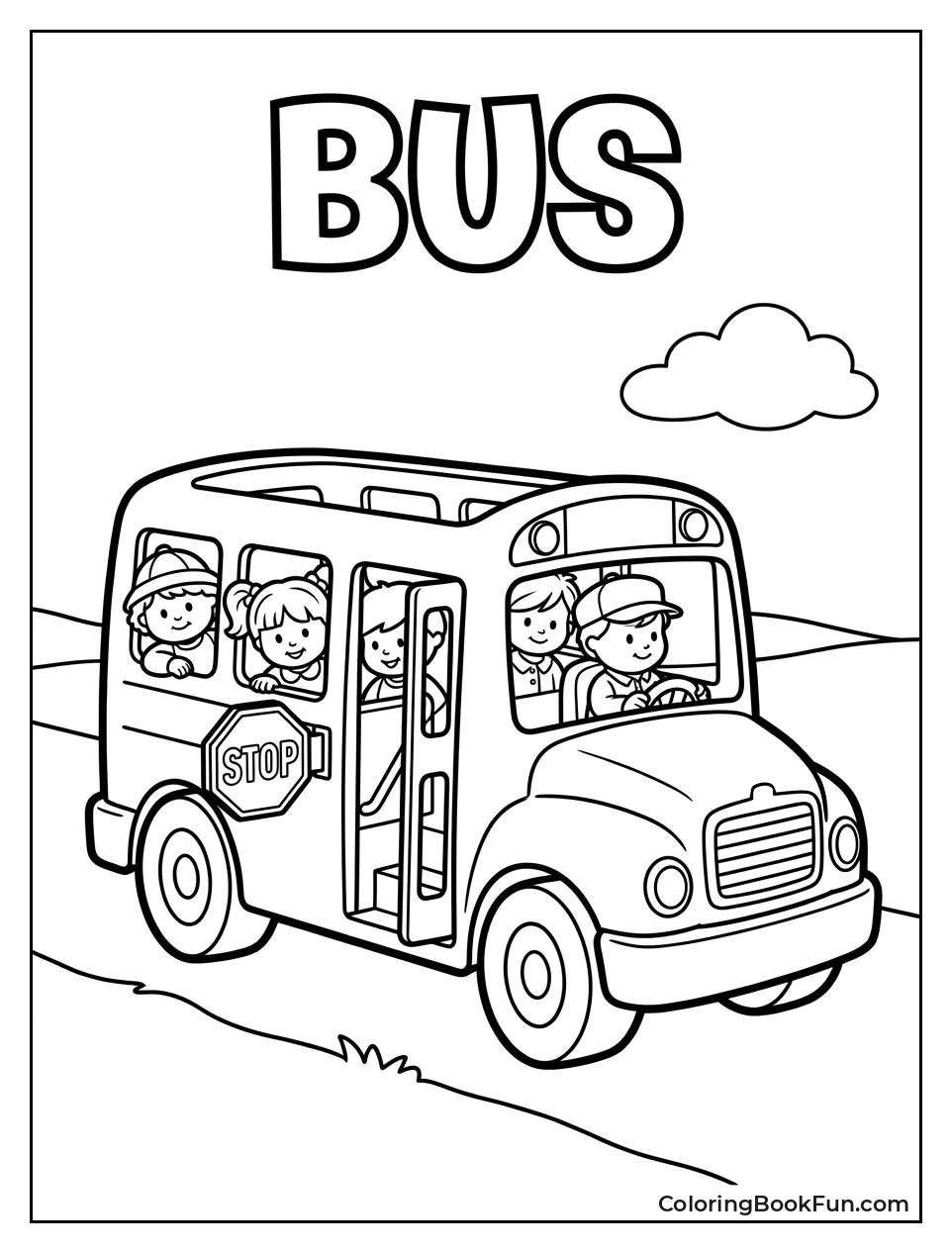 Kids on School Bus
