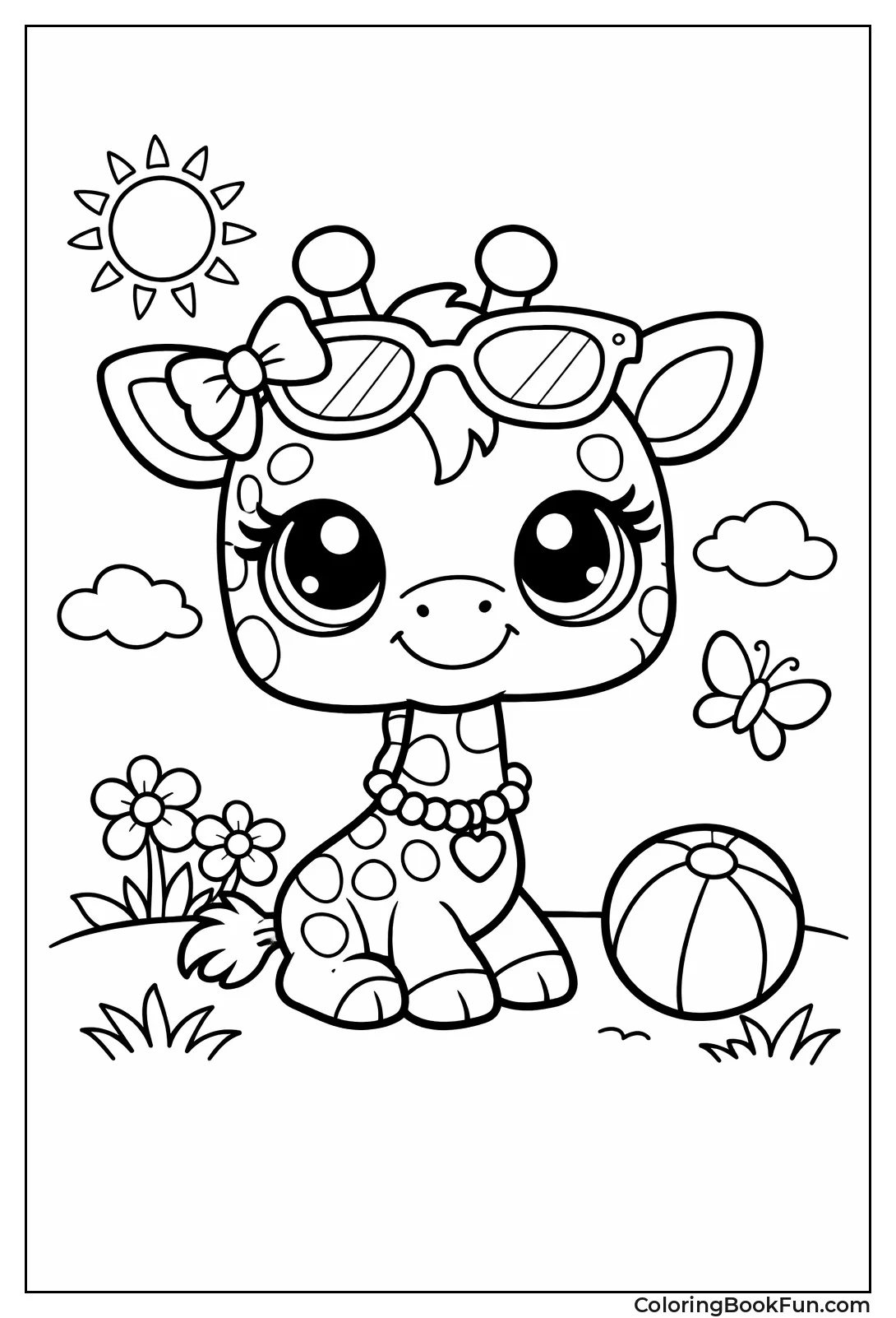 Cute Littlest Pet Shop Giraffe