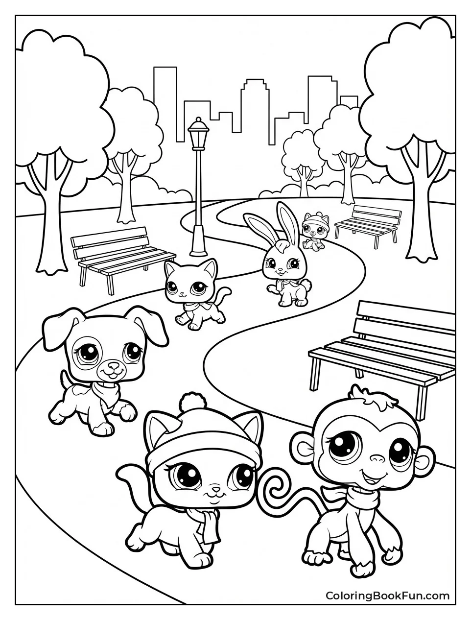 Pets Chase Park Adventure