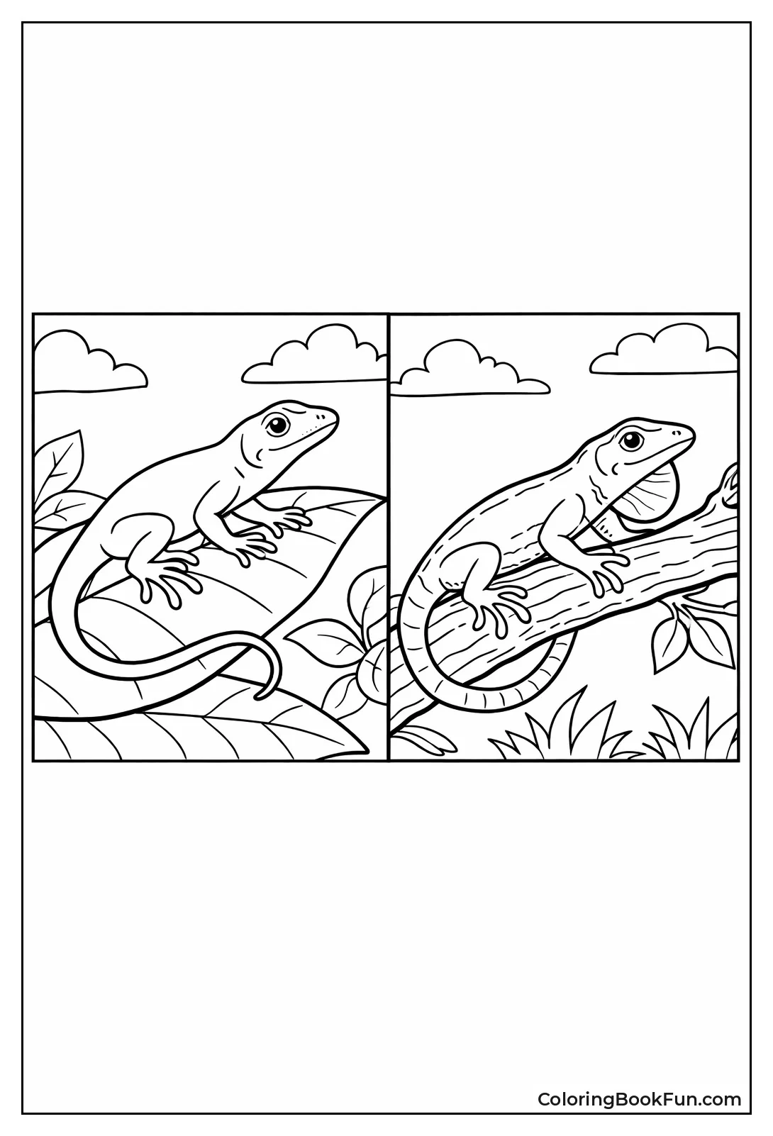 Anole Changes Green to Brown