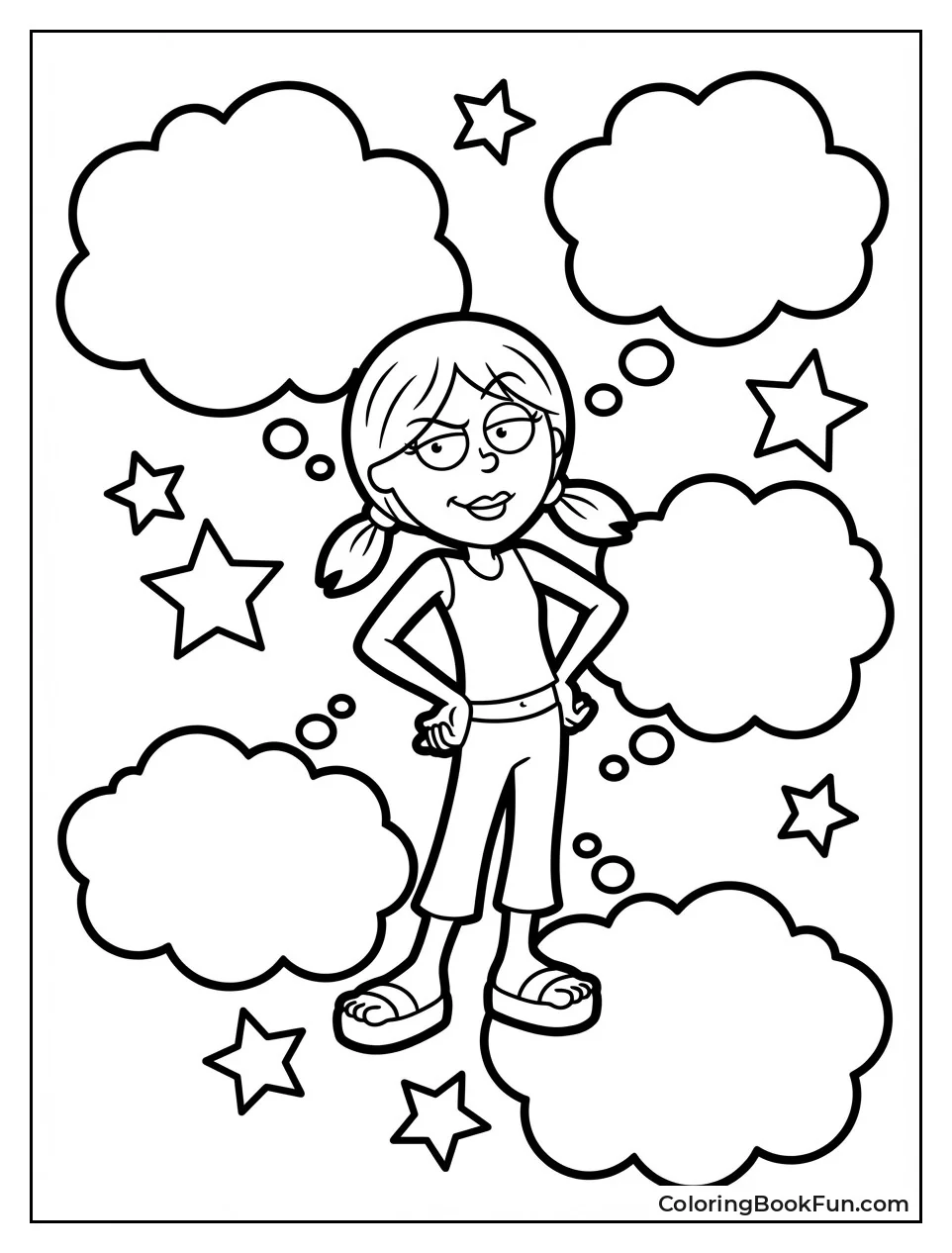 Sassy Animated Lizzie Poses