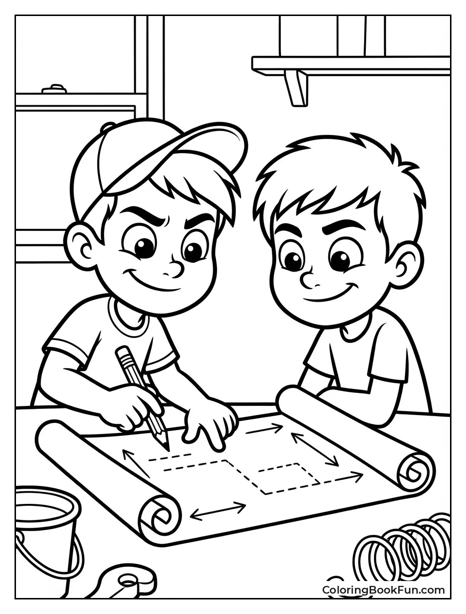 Matt Plans Prank Blueprint