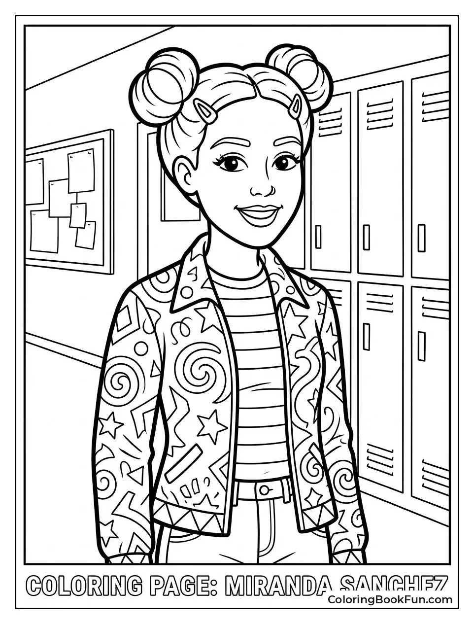 Punk Miranda in Buns