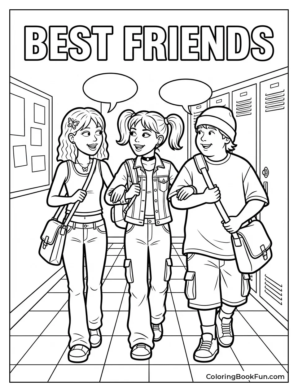 Trio Walks School Hall