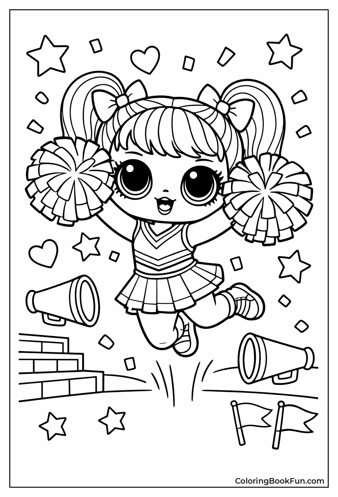 LOL Surprise Doll Shakes Pom-Poms