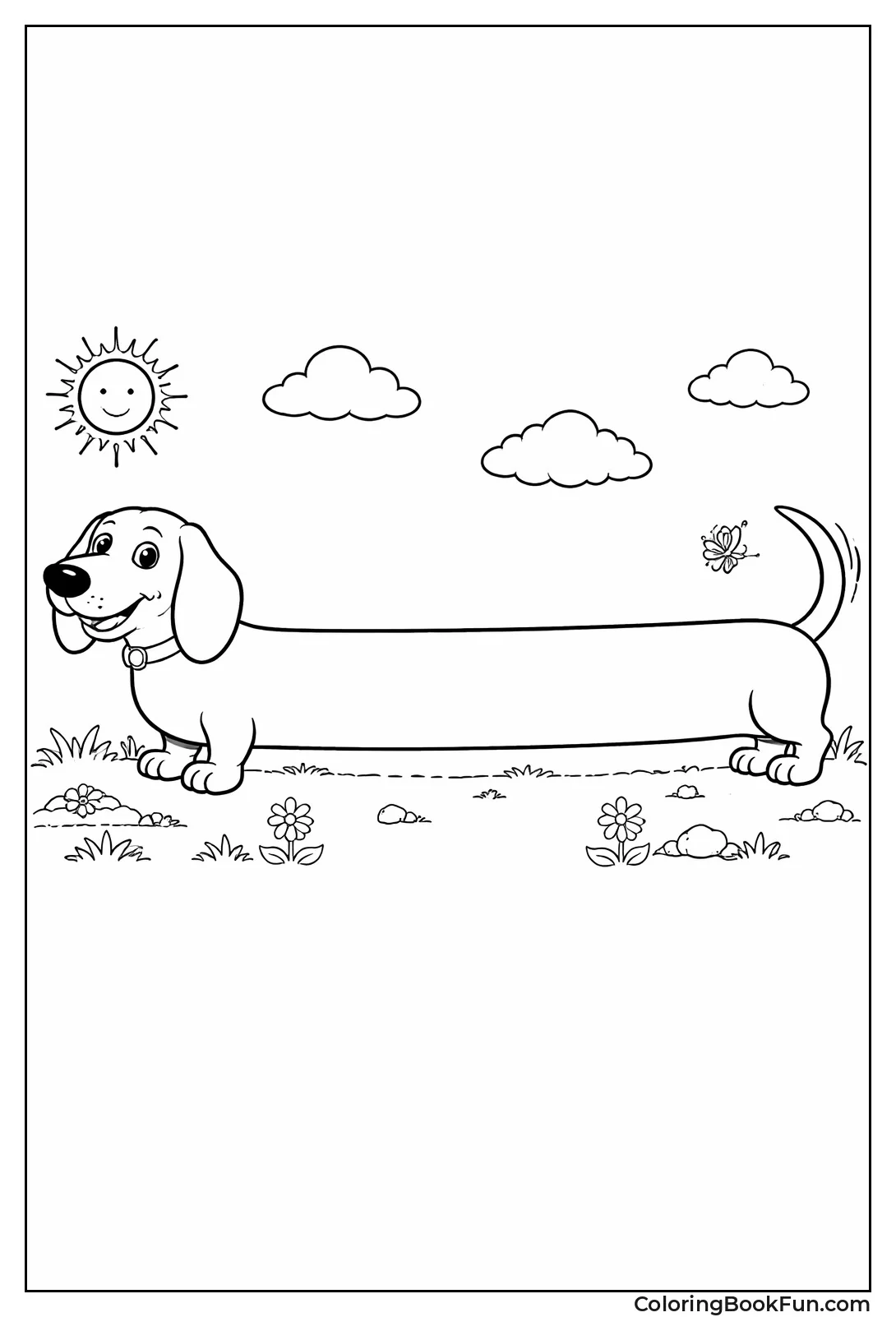 Extra Long Dachshund