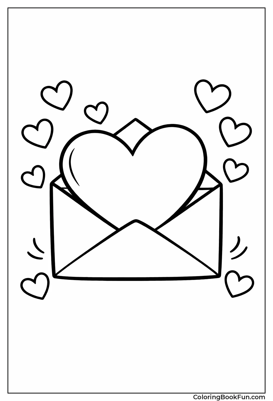 Envelope Heart Love Letter