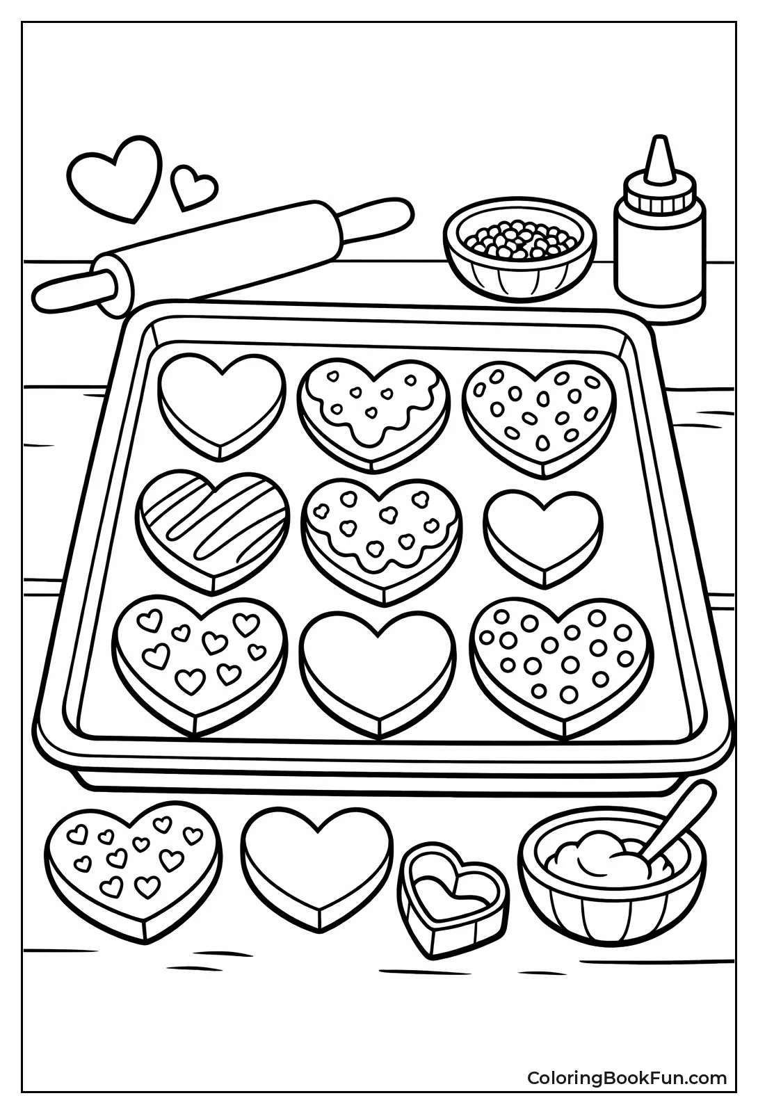 Heart Shaped Cookies