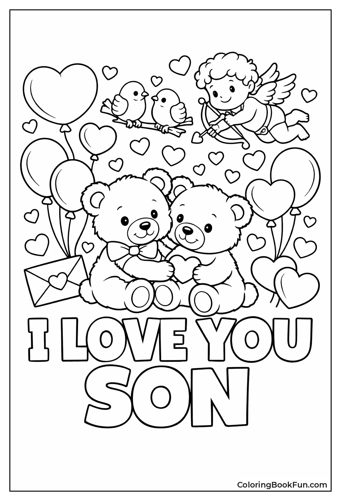 Love You Son Balloons