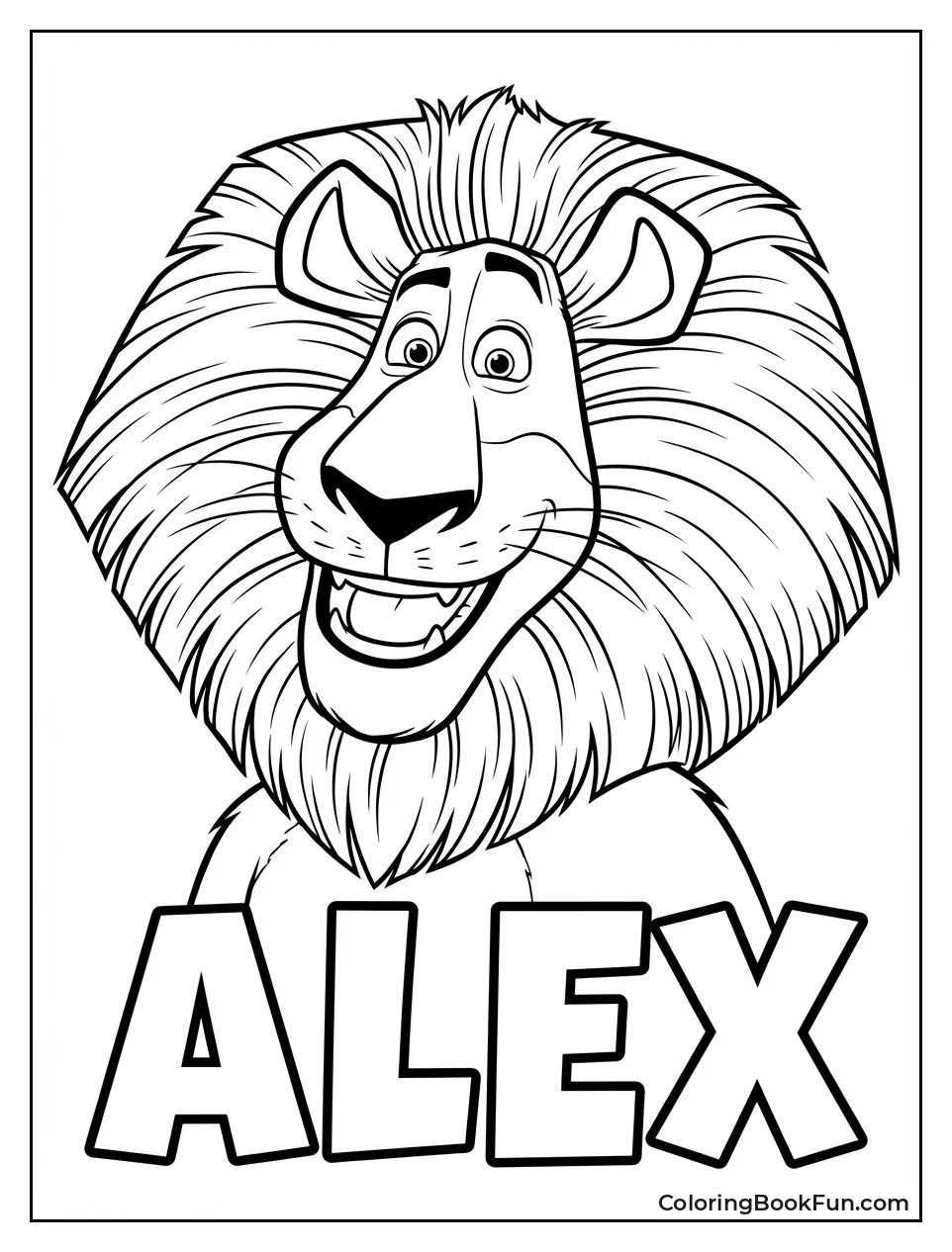 Alex Lion Smiling Confidently