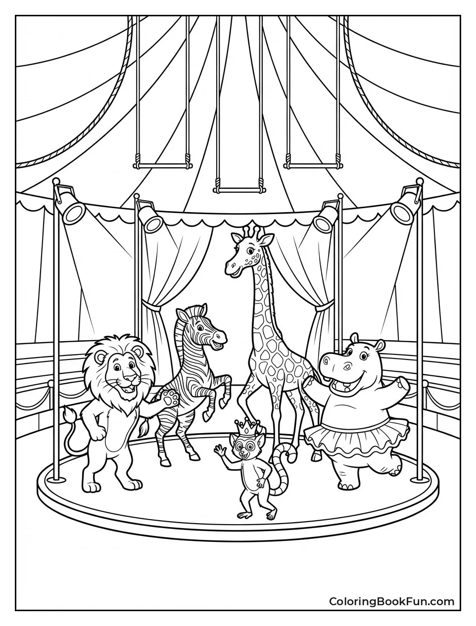 Animals Perform Big Top