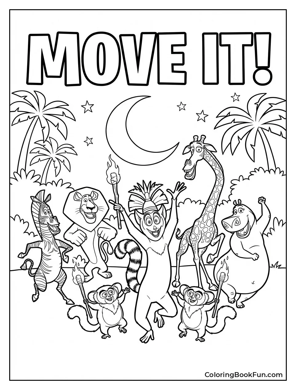 Lemurs Dance Jungle Party