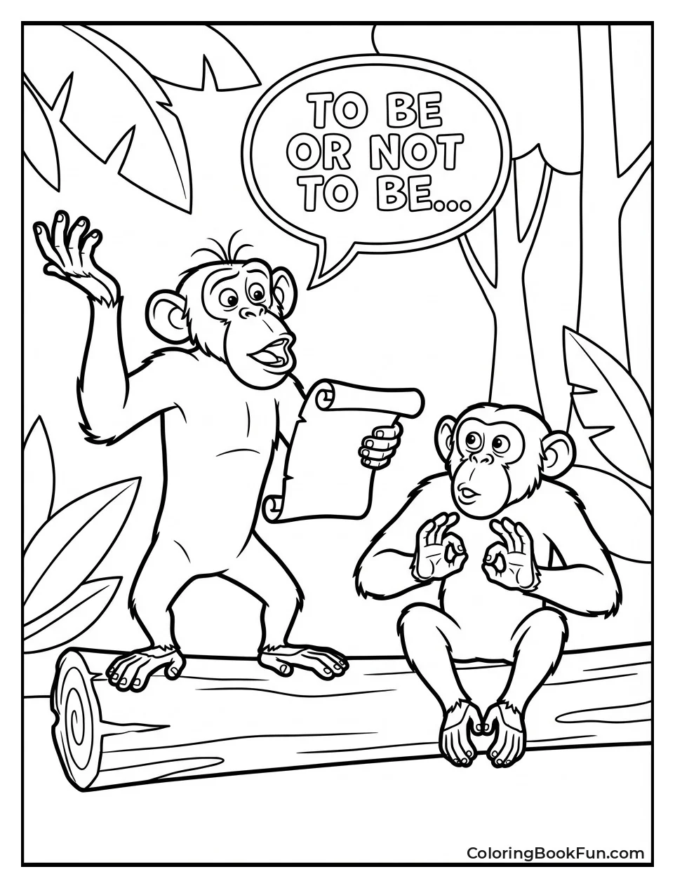 Chimps Debate with Signs