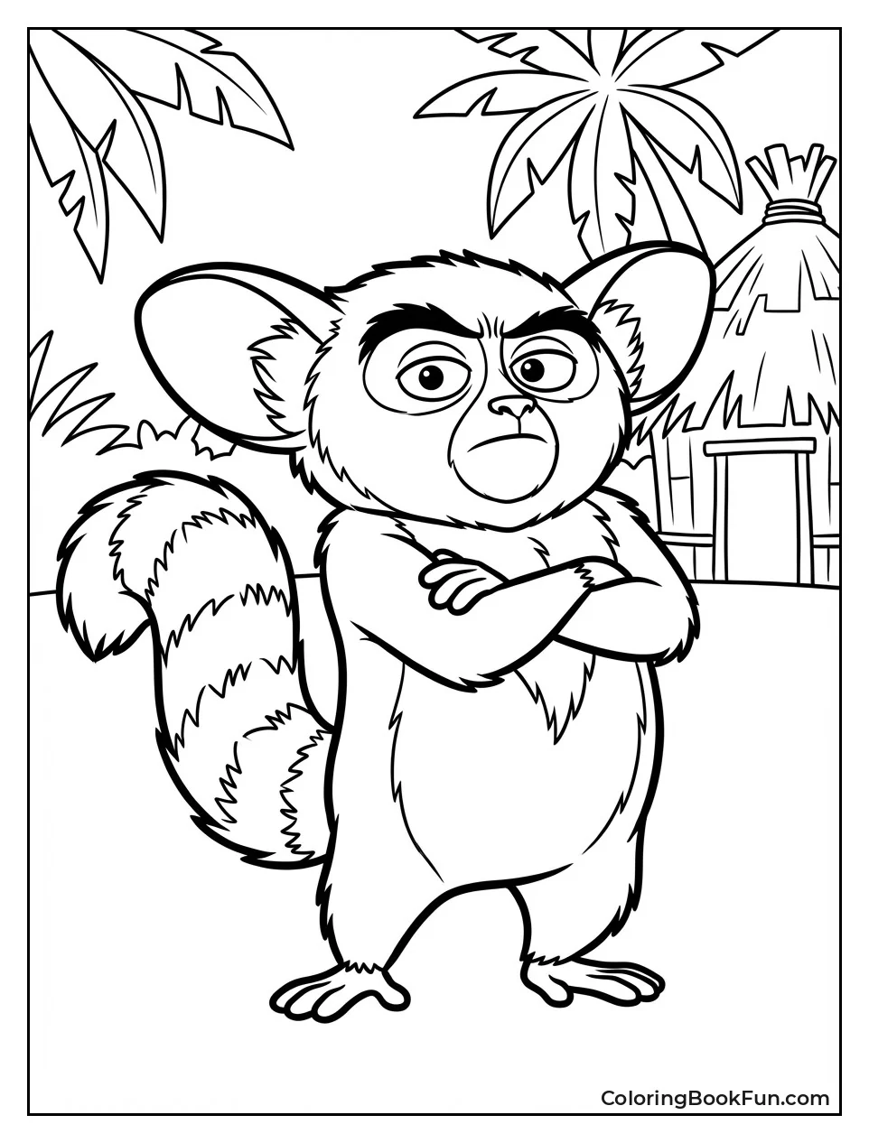 Serious Maurice Arms Crossed