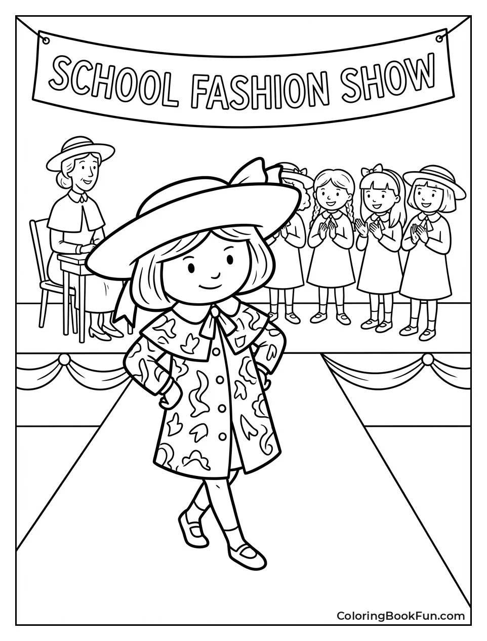 Madeline Struts Fashion Runway