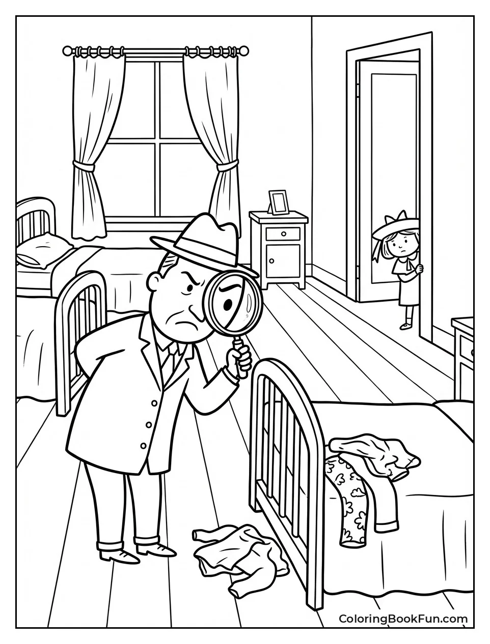 Lord Cucuface Inspects with Magnifier