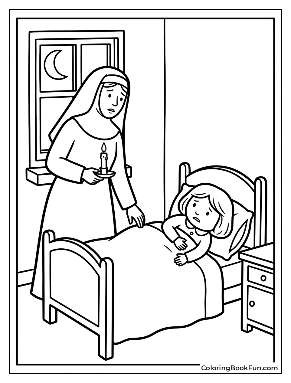 Miss Clavel Checks Midnight Pain