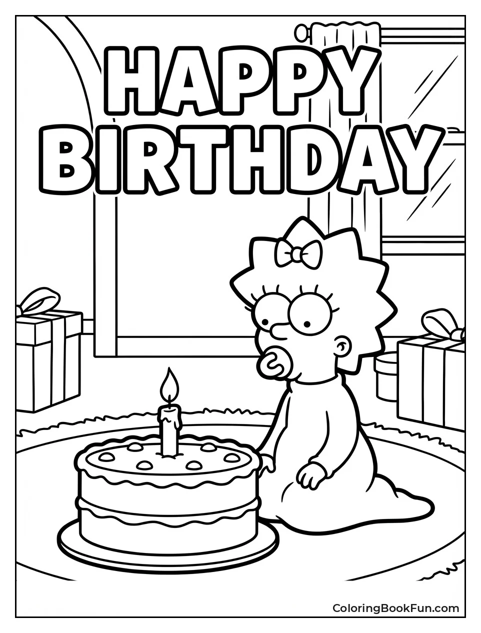 Maggie Wishes on Candle