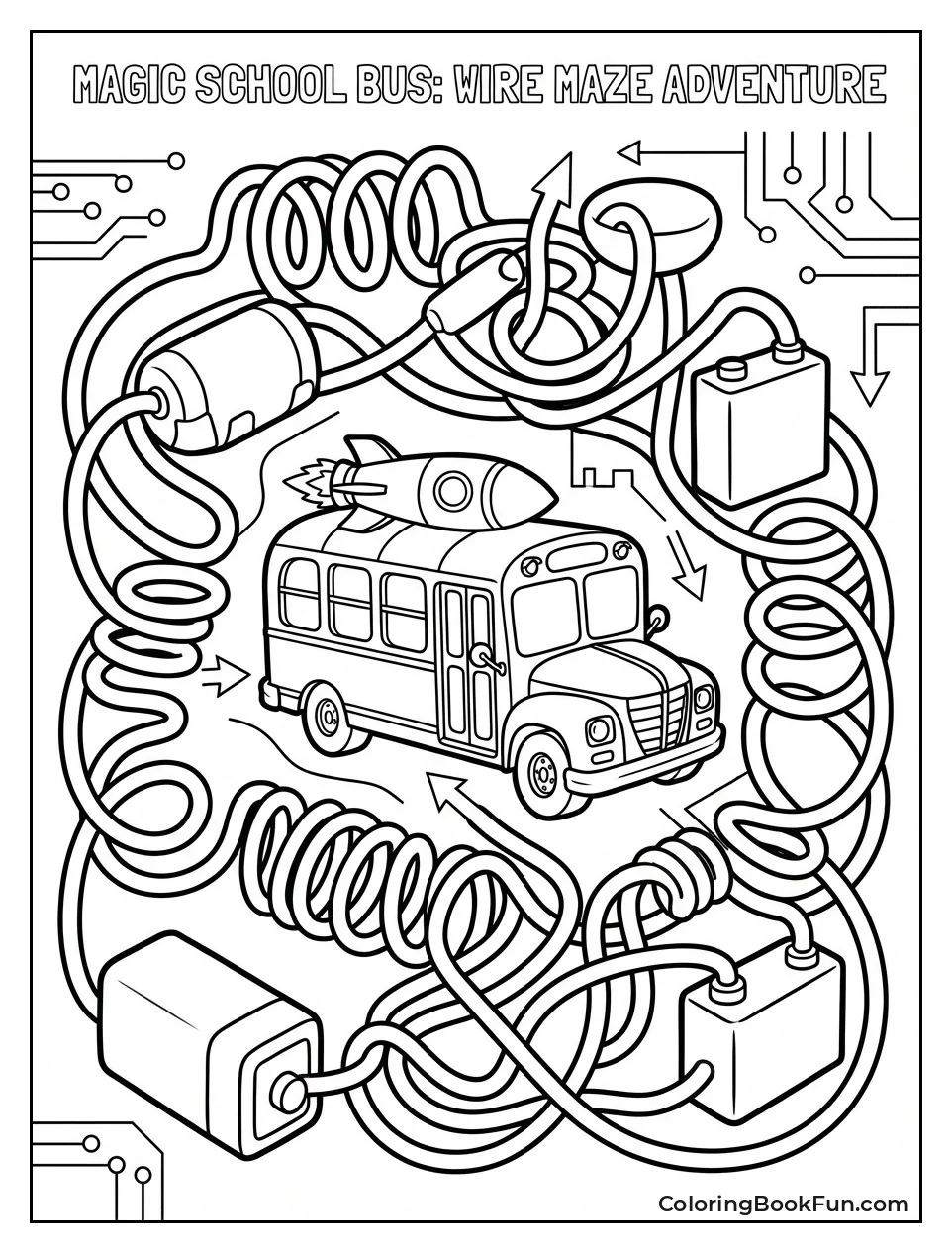 Bus Travels Circuit Maze