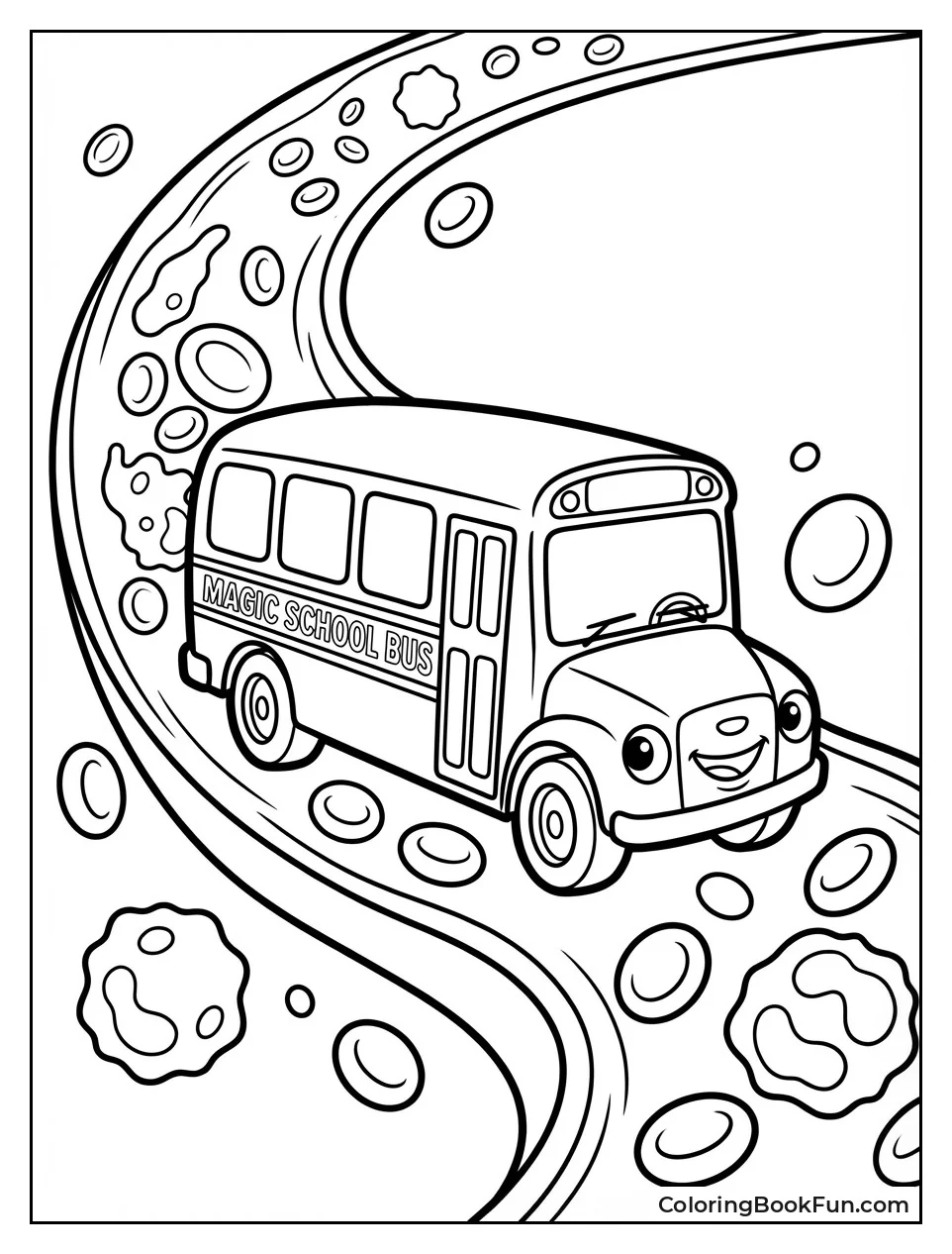 Bus Sails through Blood